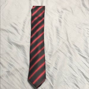 Men's Tie Red Black